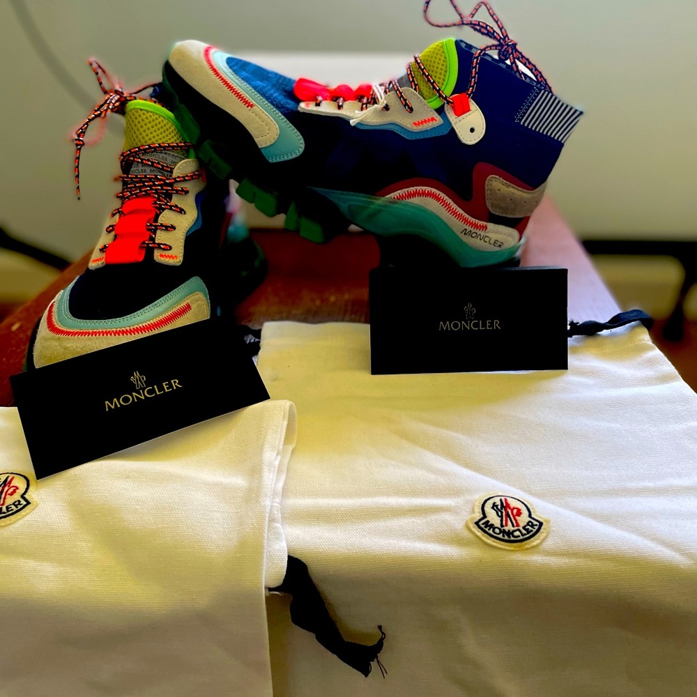 MONCLER TRAINERS LEAVE NO TRACE